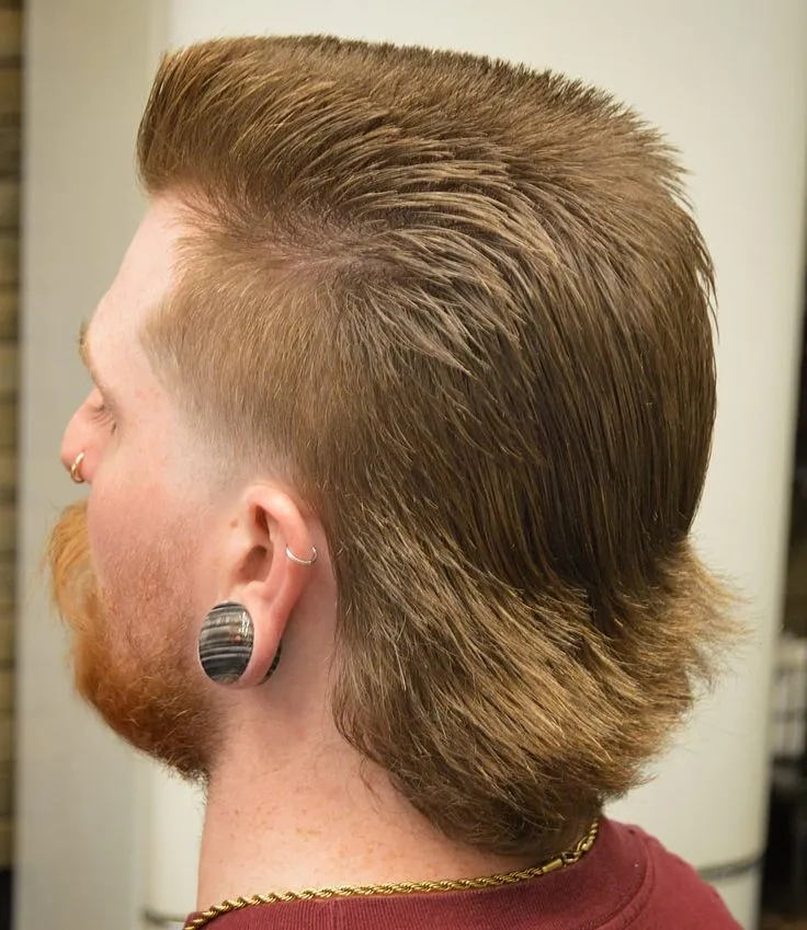Flat Top Mullet