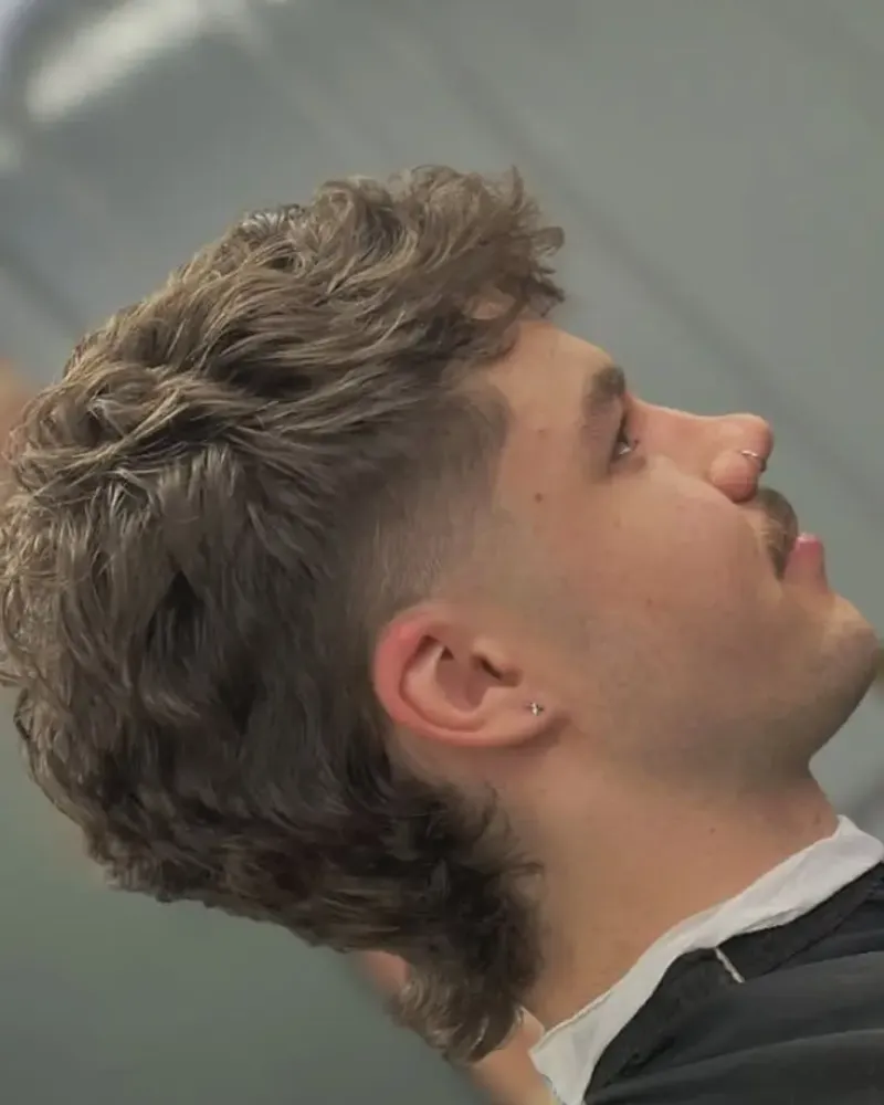 Permed Mullet
