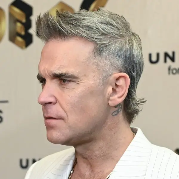 Quiff Mullet Fade