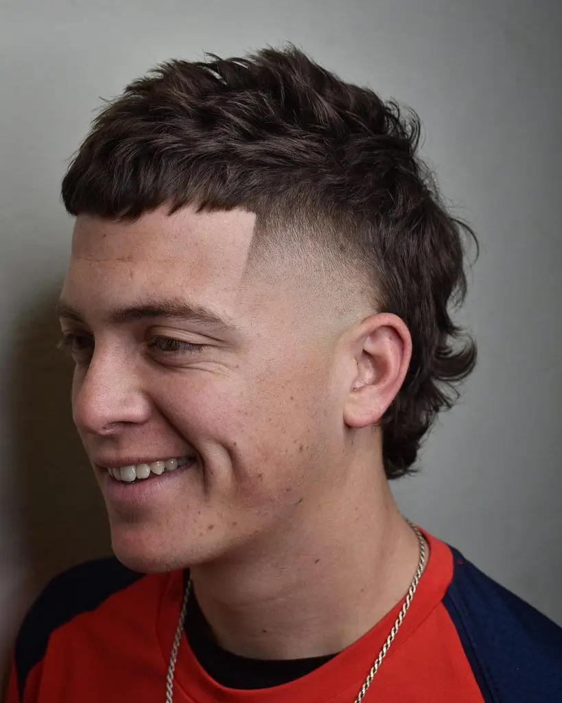 Temp fade Mullet