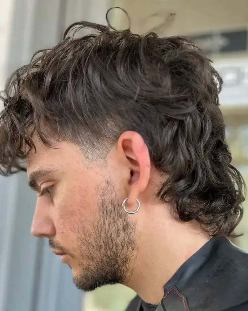 Messy Mullet with Texture