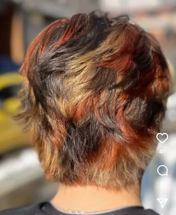 Two Toned Mullet