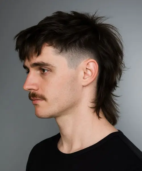Wolf Cut Mullet