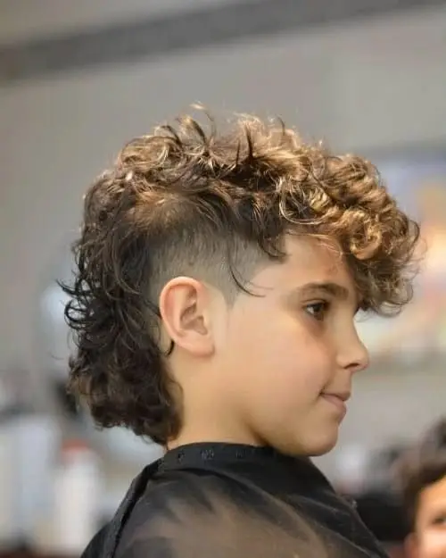 Kids Mullet Fade