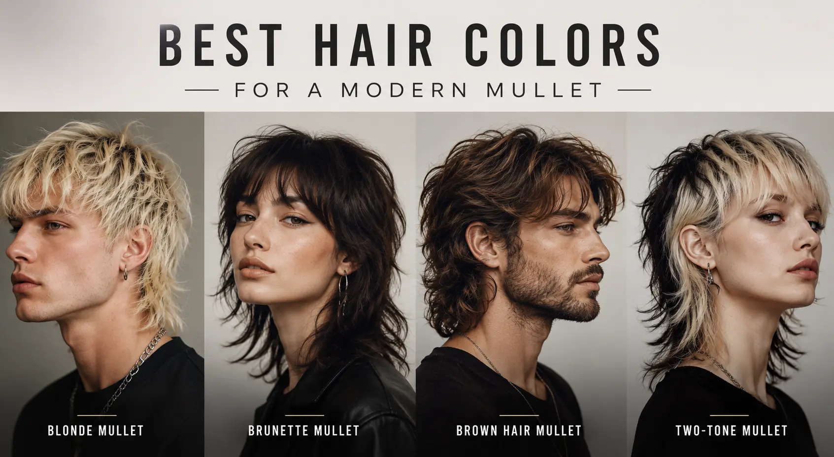 Best Mullet Hair Color Trends