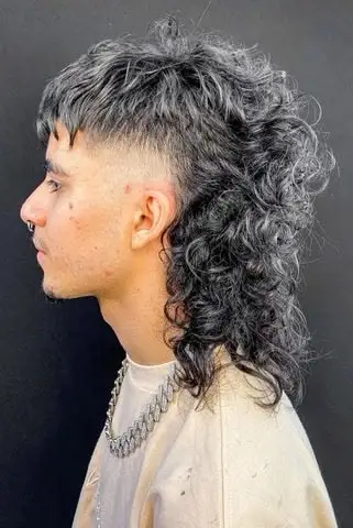 Mullet for Coarse or Frizzy Hair