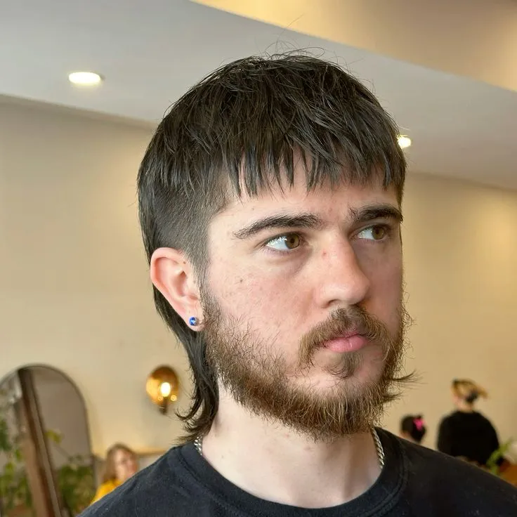 Mullet for Straight Hair