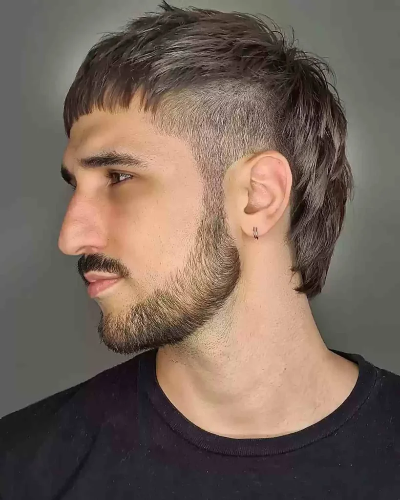 Mullet for Straight Hair