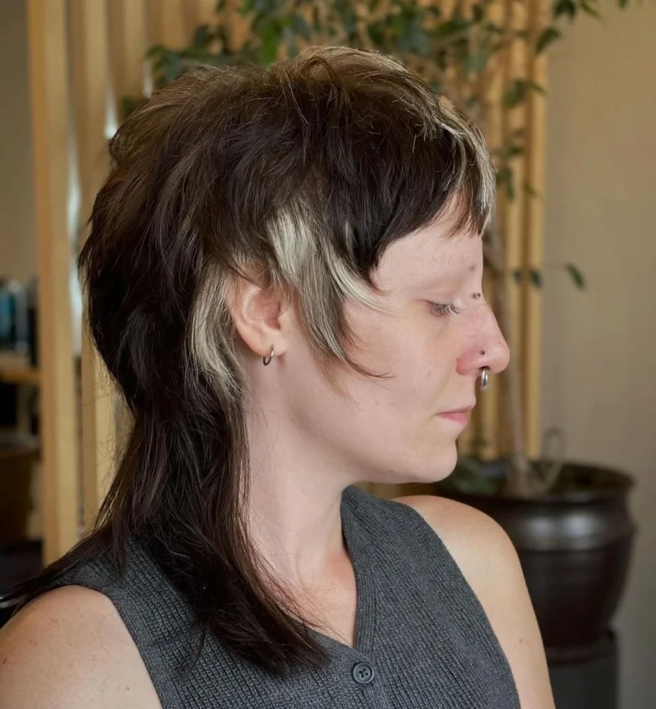 Mullet with Highlights