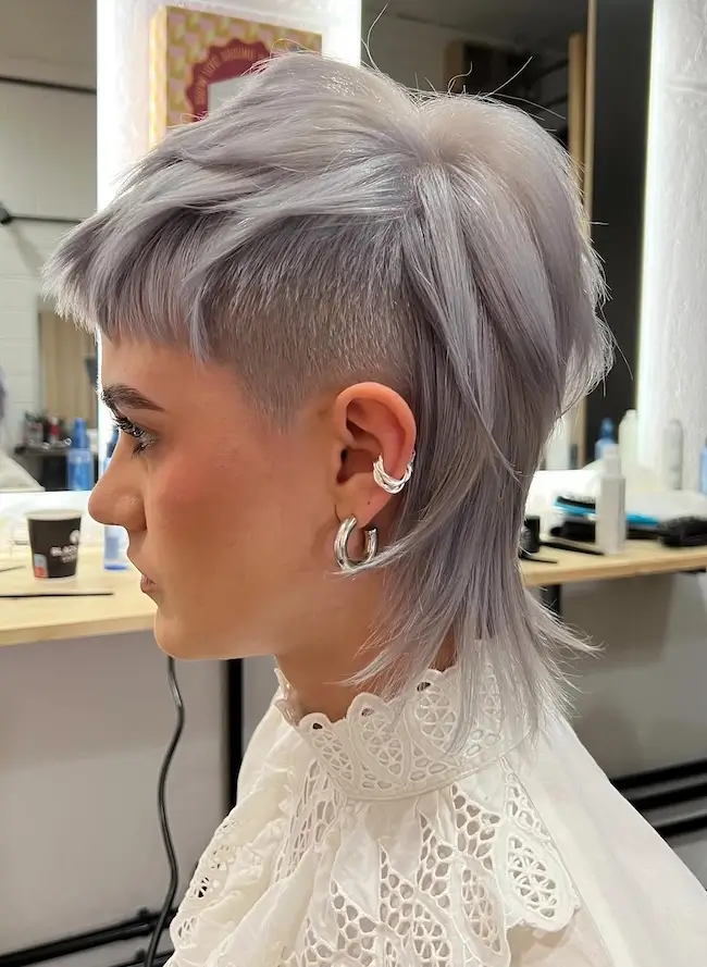 Mullet with Undercut