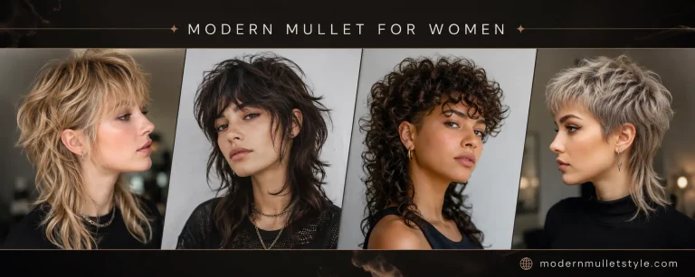 Modern mullet women