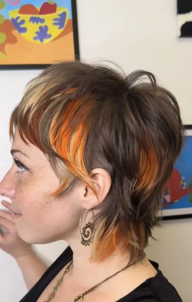 Two-Tone Mullet